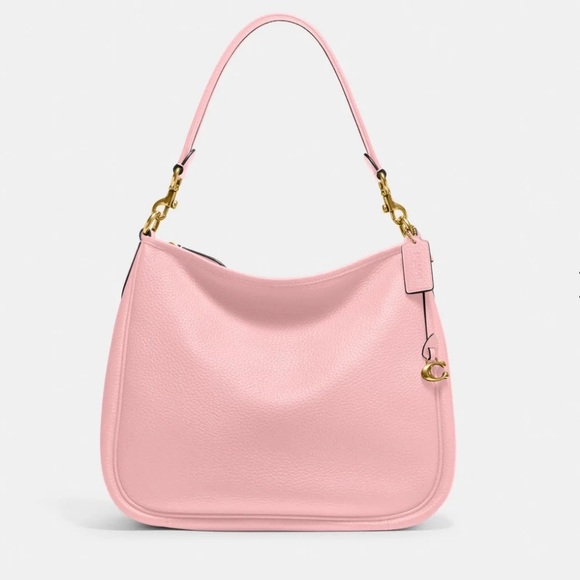 COACH NWOT Pebble Leather Cary Shoulder Bag in Bubblegum - Picture 4 of 12